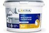 Краска фасадная латексная ЛАКРА Белоснежная 3кг (8306488)