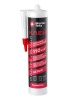 Клей акриловый ЖГ MasterTeks ProfiMaster 110кг/м2 эскстрасильный 430 гр, Белый, Картридж 1/12