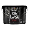 Краска интерьерная влагостойкая Dufa TREND FARBE BLACK. RAL 9005 (черная) матовая 10л