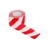 Лента сигнальная Klebebander красно-белая 75*200 мм (1/4)