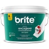 Краска фасадная BRITE PROFESSIONAL силиконизированная матовая база С, 9л ведро (1/1)
