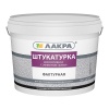 Штукатурка фактурная декоративная Лакра с эффектом "шубы" Белый 15кг (0007818)