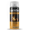 Эмаль алкидная DETON THERMO (черная 750С ) термостойкая, аэрозоль 520мл (1/12)