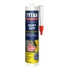 Клей монтажный 310мл Титан Heavy Duty бежевый 10113110