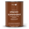 Грунт-эмаль по ржавчине 3 в 1 Elcon матовая красно- коричневая 0,8кг (1/12)
