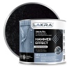 Эмаль ЛАКРА Hammer Effect с молотковым эффектом Черный 2,5кг (0008136