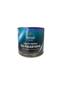 Грунт-эмаль по ржавчине красная GLOSS (2,7кг)